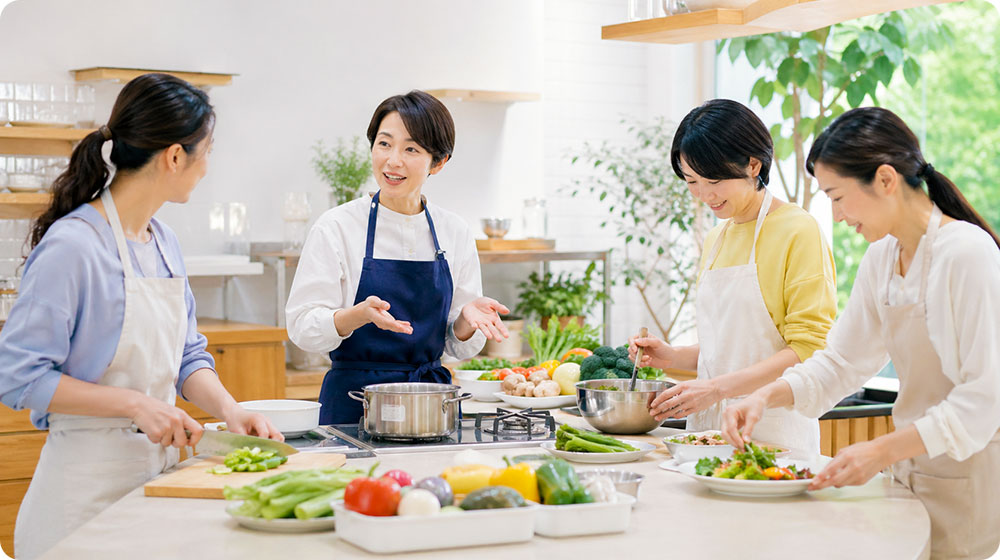慣れてきたら料理教室で基礎を学ぶ