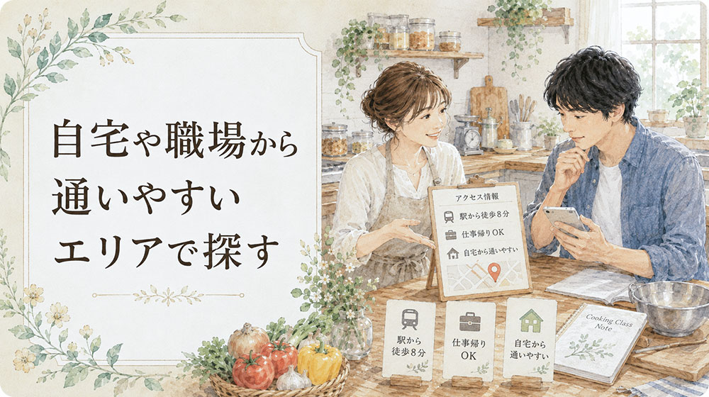 学びたい料理ジャンルから探す